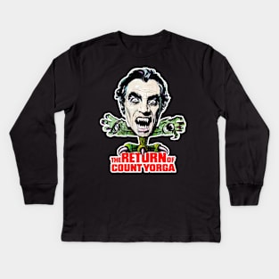 Return of Count Yorga Kids Long Sleeve T-Shirt